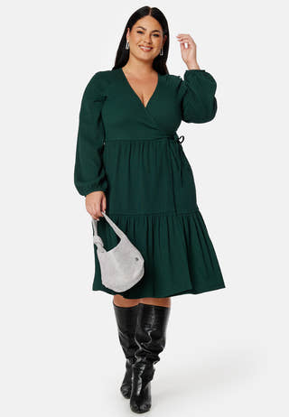 Structure Wrap Dress