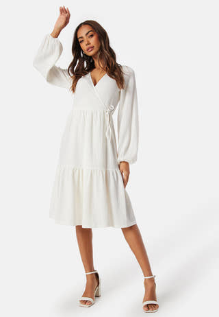 Structure Wrap Dress
