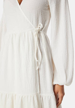 Structure Wrap Dress