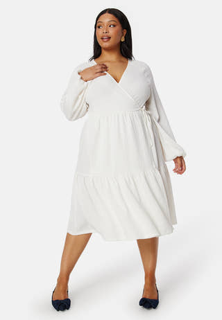 Structure Wrap Dress
