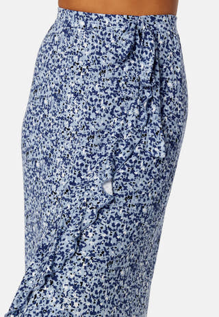 Frill Wrap Skirt