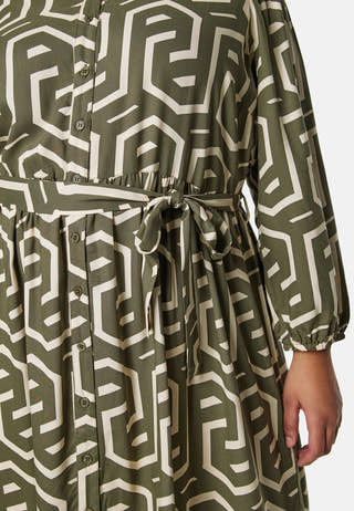 Viscose Shirt Dress