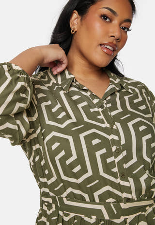 Viscose Shirt Dress