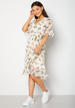 Wendy fake wrap dress