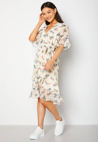 Wendy fake wrap dress