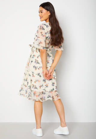 Wendy fake wrap dress
