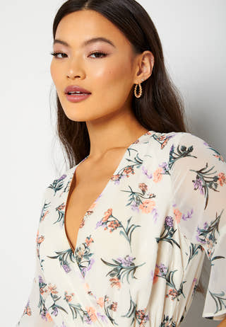 Wendy fake wrap dress