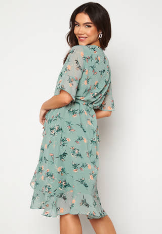 Wendy fake wrap dress