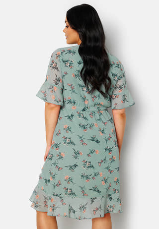 Wendy fake wrap dress