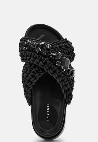 Slipper Woven Stones