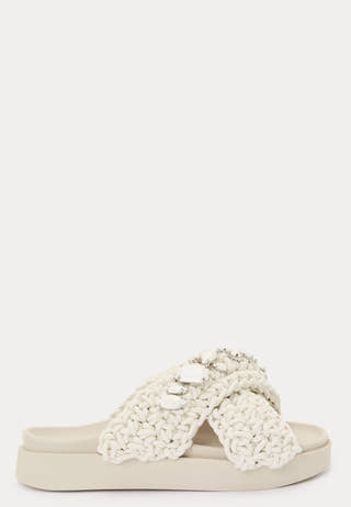 Slipper Woven Stones