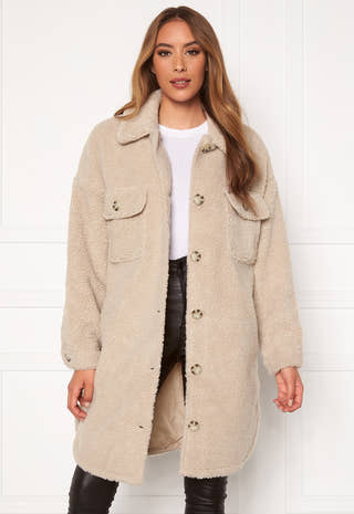 Stella Teddy Shirt Jacket