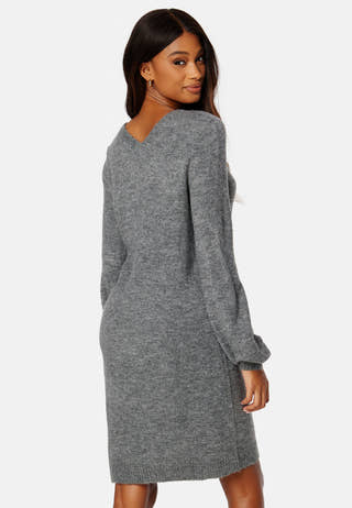 Elanora L/S V-Neck Dress