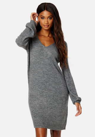 Elanora L/S V-Neck Dress