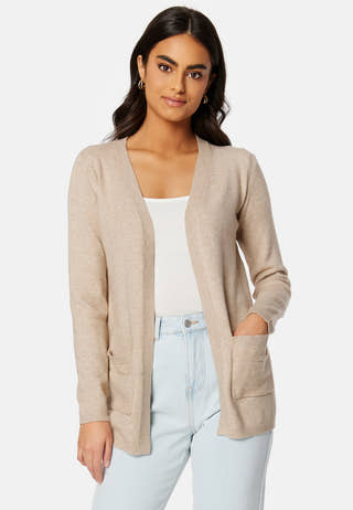 Marco L/S Open Cardigan