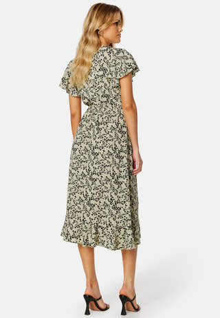 Piper Midi Flounce Dress