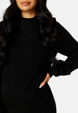Rue L/S High Neck Dress
