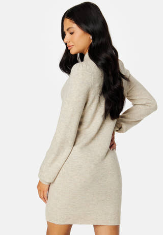 Rue L/S High Neck Dress
