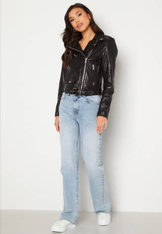 Rachel Leather Biker