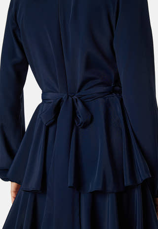 Long Sleeve Tiered Maxi Dress