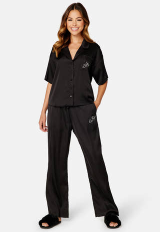 Paula Solid Satin Trouser