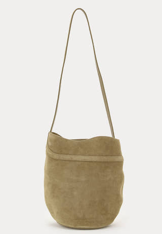 Belted Bucket Bag
