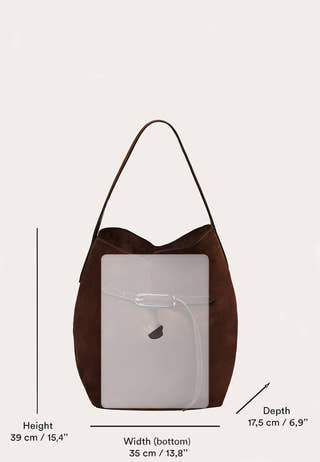 Belted Bucket Bag Large