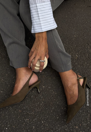 Pointy Slingback