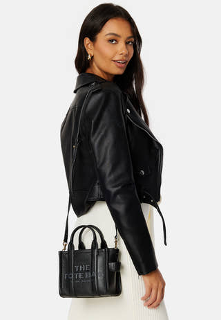 The Micro  Leather Tote