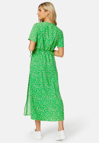 Ema Elise Long Wrap Dress