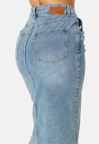 Jalour HW Denim Skirt
