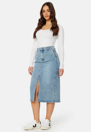 Jalour HW Denim Skirt