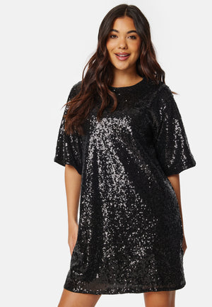 Karina 2/4 Sequin Short Dress