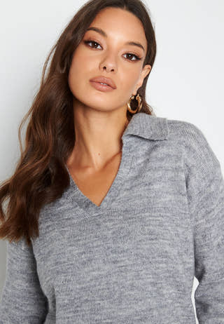 Lauren L/S knit pullover