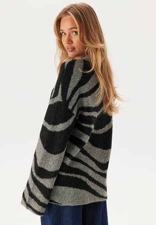 Objdiana Lo L/S KNIT PULLOVER
