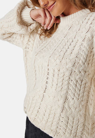 Objdiddi Lo L/S Knit Pullover