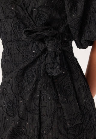 Objfara Re 2/4 Wrap Dress
