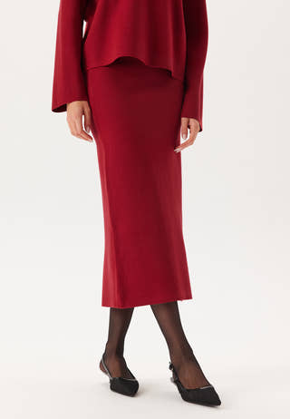 Objreynard Hw Knit Skirt Noos