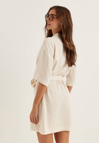 Objsanne 2/4 LO SHIRT DRESS NOOS