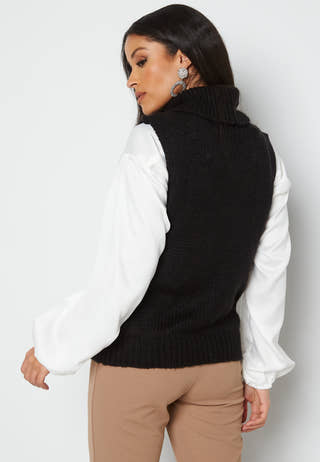 Peyton S/L Knit Waistcoat