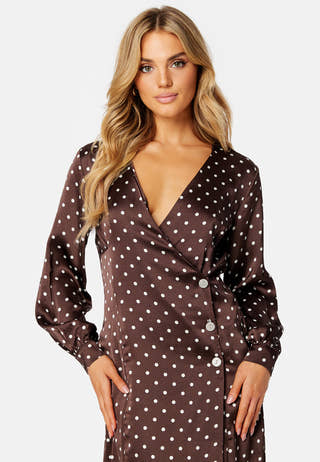 Sutanna L/S Wrap Dress