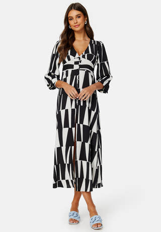Taro L/S Long Dress
