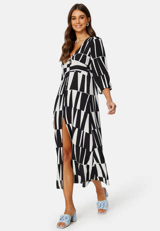 Taro L/S Long Dress