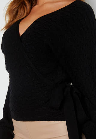 Thessa L/S Wrap Pullover