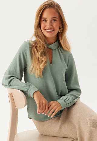 Visurashil High Neck L/S TOP T