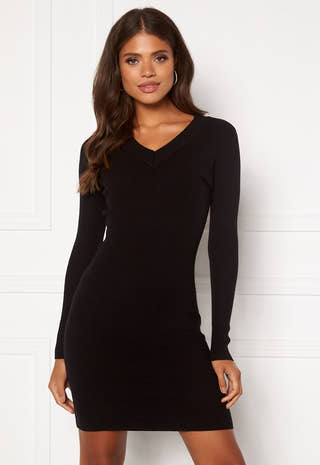 Fae Thess L/S Rib Knit Dress