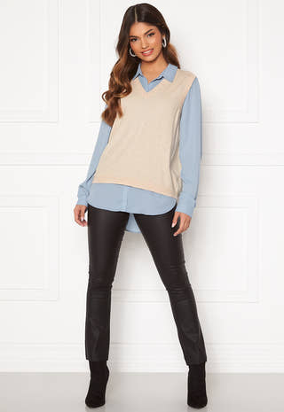 Thess S/L Knit Waistcoat