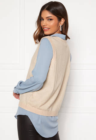 Thess S/L Knit Waistcoat