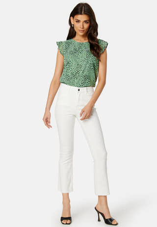 Ann Star S/L Frill Top