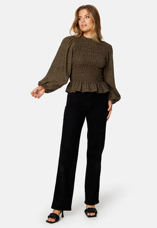 Carla LS Smock Top